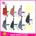 6 wheels hand trolley with fruit bag, wheels hand trolley